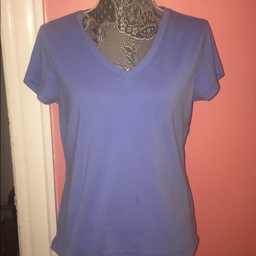 SOFT periwinkle tee !